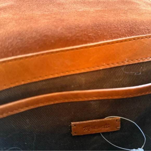 Madewell Brown Leather Crossbody Bag. Used once - Picture 5 of 6
